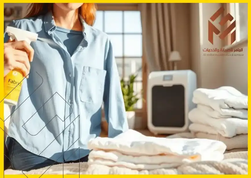 طرق فعالة لإزالة الكهرباء الساكنة مباشرة من الملابس