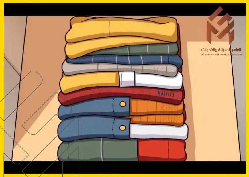 6 تقنيات لطي الملابس لتوفير مساحة في الخزانة والدرج