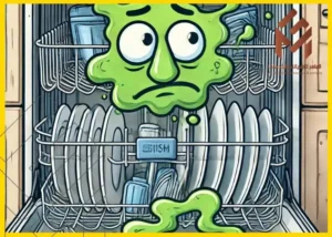 رائحة كريهة في غسالة الصحون