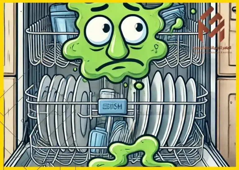 رائحة كريهة في غسالة الصحون
