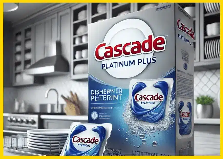 أفضل 10 منظفات لغسالة الأطباق 3 Cascade Platinum Plus أفضل 10 منظفات لغسالة الأطباق