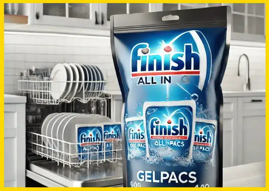 أفضل 10 منظفات لغسالة الأطباق 8 Finish All in 1 Gelpacs أفضل 10 منظفات لغسالة الأطباق