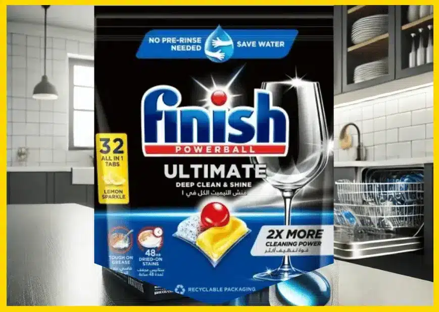 أفضل 10 منظفات لغسالة الأطباق 2 Finish Quantum Ultimate أفضل 10 منظفات لغسالة الأطباق