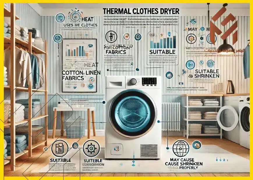 أفضل مجفف حراري يطلع الملابس مكوية