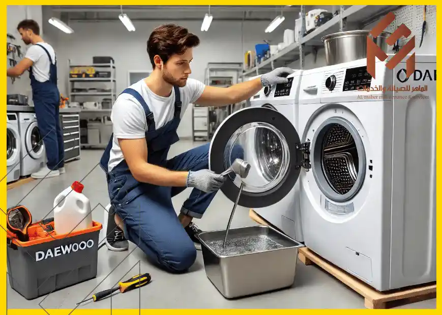 غسالة دايو تصدر صوتًا عاليًا أثناء عملية التنشيف، مما يشير إلى مشكلة محتملة تحتاج للتأكد منها لحماية عمر الجهاز.كيفية إصلاح صوت غير طبيعي أثناء دورة التنشيف في غسالة دايو