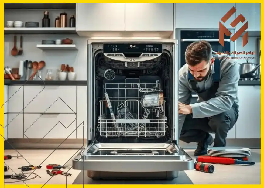 رموز اعطال غسالة الصحون ال جي وحلها 2