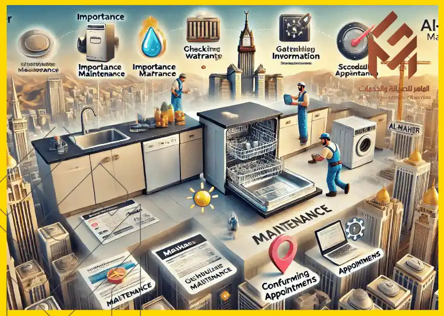 أهمية صيانة غسالة الصحون في مكة